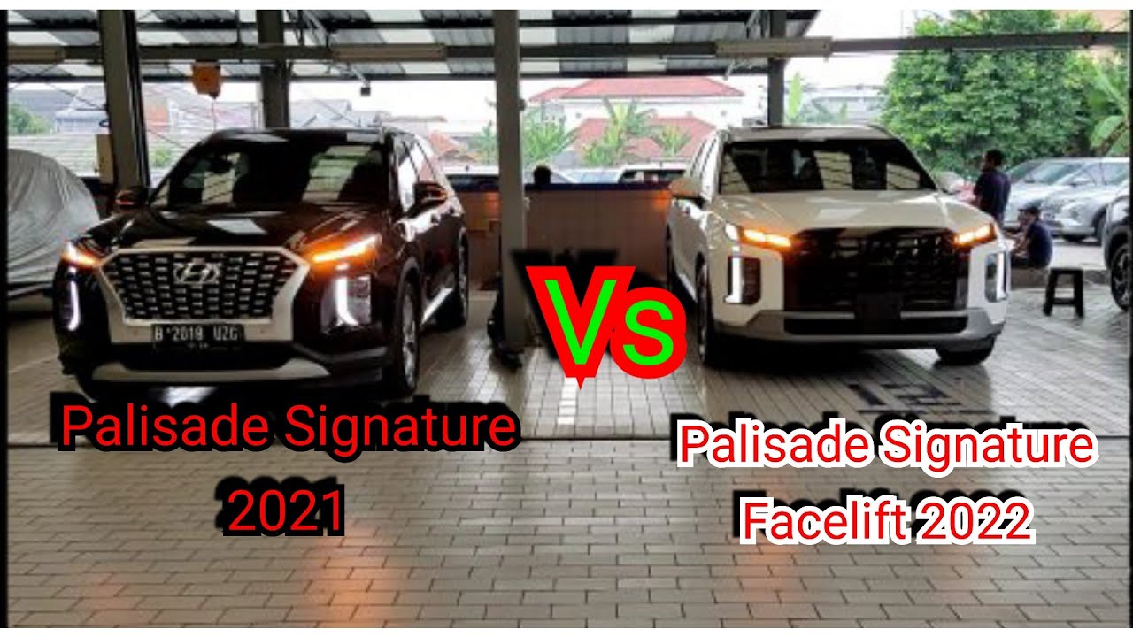 Perbedaan Hyundai Palisade Signature Facelift 2022 Vs Palisade ...
