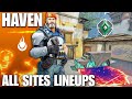 All Brimstone Molly Lineups on HAVEN 2025 - VALORANT GUIDE