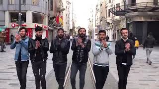 Taksim Kürt Gençleri  Way Limin Seslendirdi Talat Akar Murat Çelik Veysel Badak