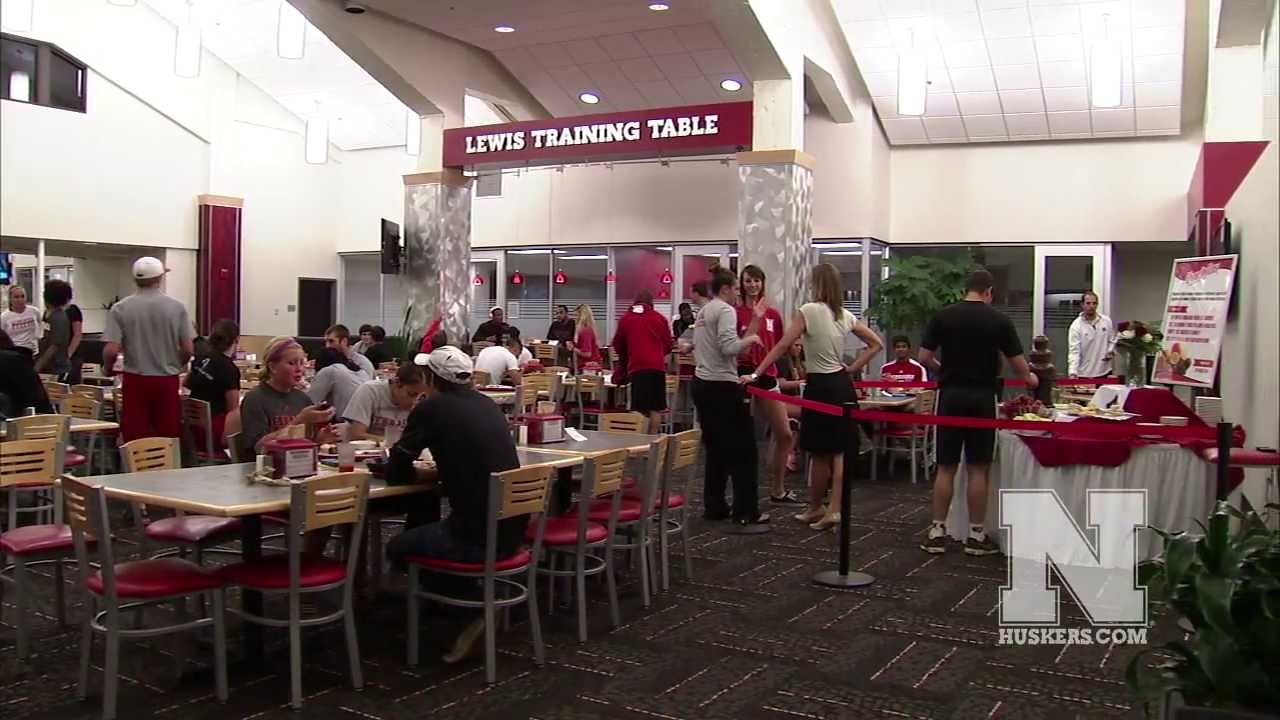 Nebraska Athletic Lewis Training Table