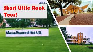 A Peaceful Day Exploring Arkansas Museum of Fine Arts &amp; MLK Park | 2-Minute Travel Vlog