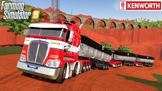 Farming Simulator 19 - Road Train Truck Cannot Go Uphill With A Heavy Load screenshot 5
