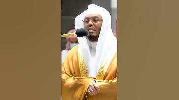 تلاوة إبداعية للشيخ ياسر الدوسري مقتبس من صلاة الفجر.  من سورة هود ٦ربيع الاول ١٤٤٤