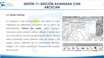 EDICIÓN AVANZADA CON ARCSCAN EN ARCGIS   PARTE 1