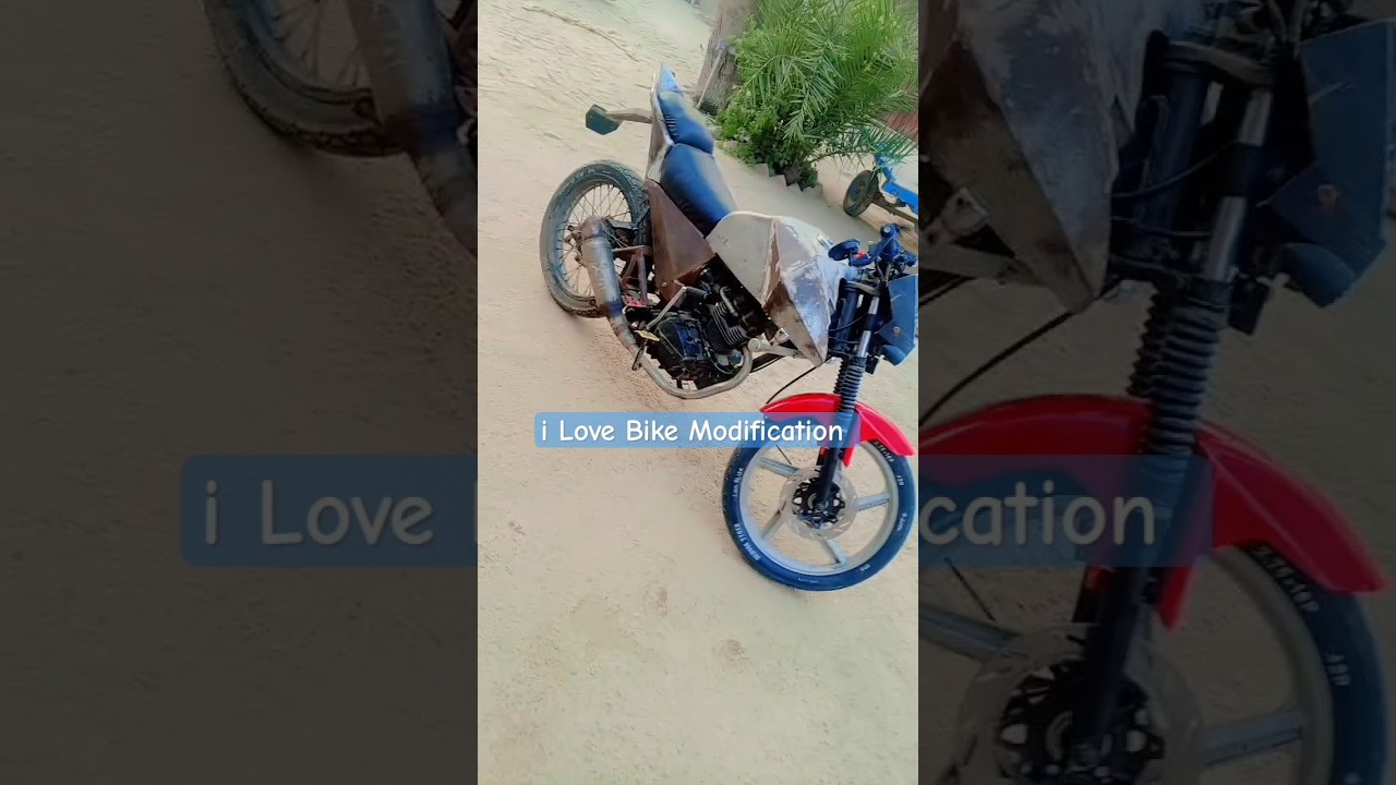 Bike modification is my Hobby #modificition #bikelover # ...