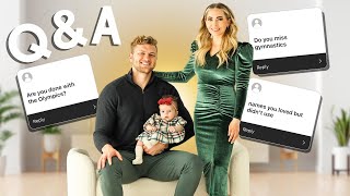 Do I miss gymnastics? Does the baby sleep yet? And more! Q&A