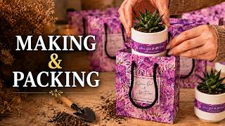 A Calm Day in Our Small Business | Making and Packing an Order