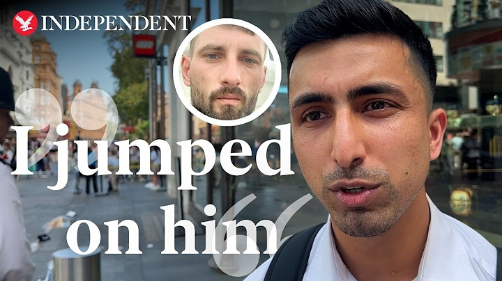 ‘I was my duty’: Security guard who tackled Leicester Square knife attacker