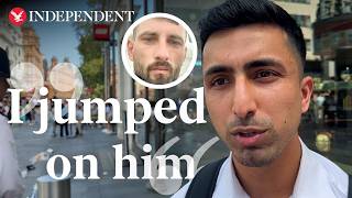 ‘I was my duty’: Security guard who tackled Leicester Square knife attacker