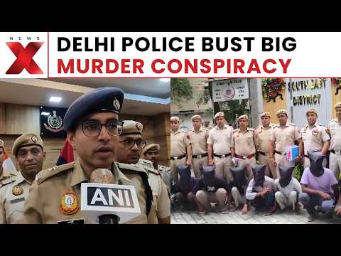 Delhi Murder Conspiracy Police Arrest Eight After 12,000-Km Interstate Operation | NewsX