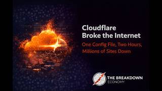 Cloudflare Broke the Internet - One Config File, Two Hours, Millions of Sites Down.