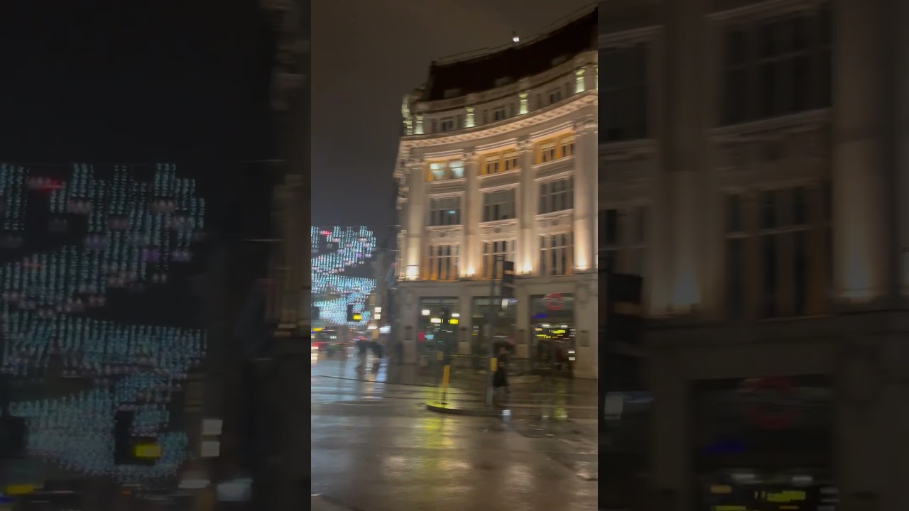 Rainy Night In London #UK