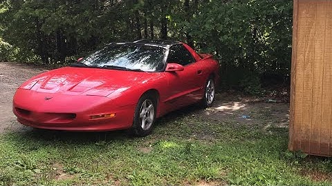 1997 Pontiac Firebird 3.8L V6 Exhaust