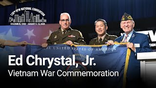 Maj. Gen. Edward Crystal Jr. Honors Vietnam Veterans at the 126th VFW National Convention