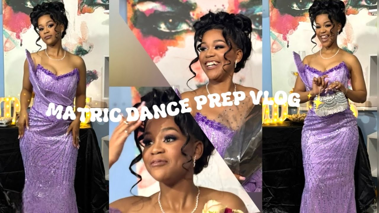 matric dance prep vlog soft glamorous moments - YouTube