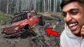 Extreme JEEP Mud Off-roading Gone wrong 😪!! screenshot 5