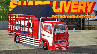SHARE LIVERY CANTER AVANTE ANDRY CONCEPT | BUSSID SHARE LIVERY CANTER AVANTE ANDRY CONCEPT | BUSSID