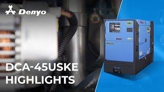 Denyo DCA-45USKE Generator - Highlight Video