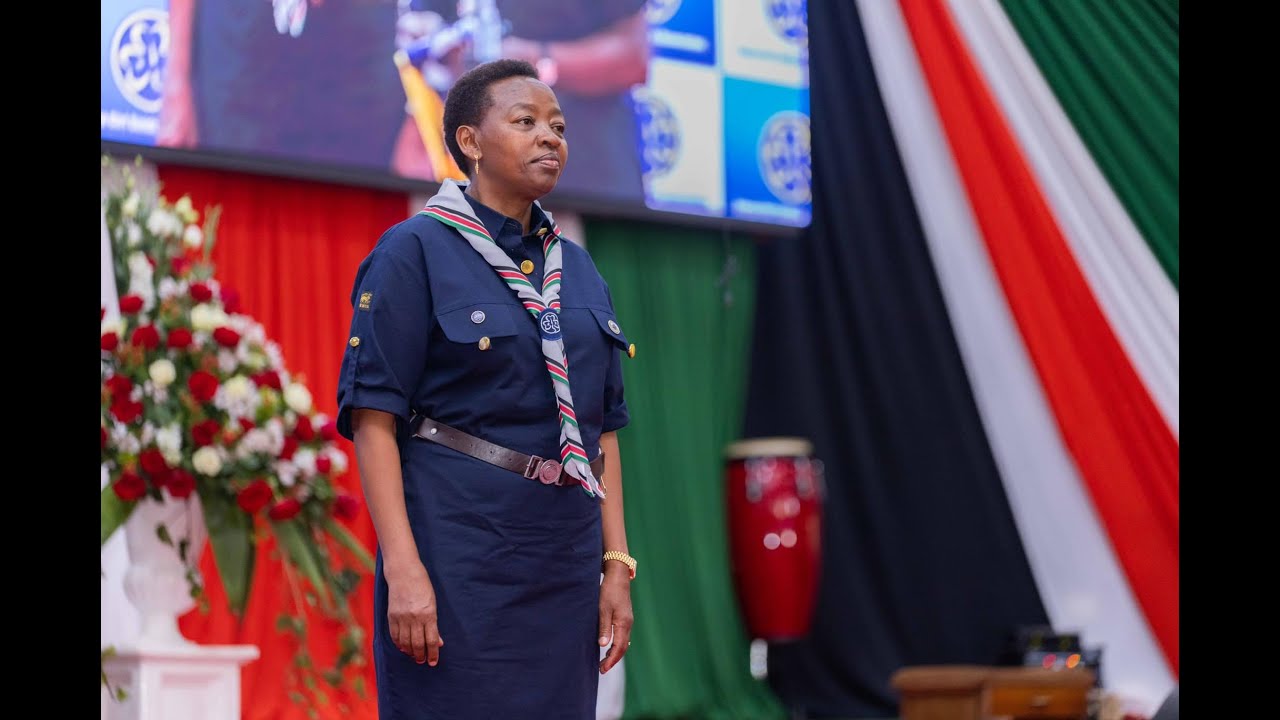 MAMA RACHEAL RUTO - Installation as Patron of the Kenya Girl Guides ...
