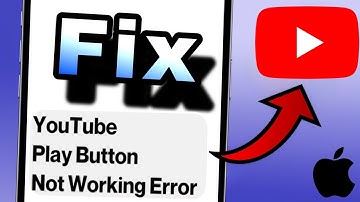 How To Fix YouTube Play Button Not Working After Pause! | YouTube Videos Not Playing Error on iPhone