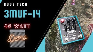 40 Watt Demos: Rude Tech 3MuF-14