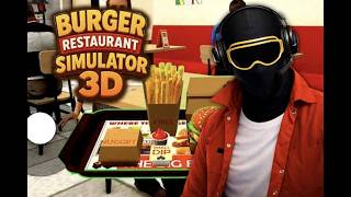 PLAYING BURGER RESTAURANT SIMULATOR 3D screenshot 4