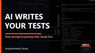 The AI Writes Your PLC Unit Tests: Prompt to Passing Suite | AnyAutomation Studio