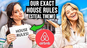 Airbnb House Rules That Actually Work (Copy These!)