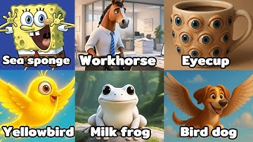 Literal vs Real Meaning of English Compound Words