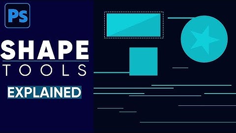 Photoshop shape tools! Ultimate guide.
