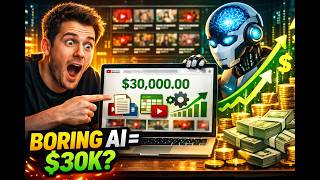 5 “Boring” AI YouTube Niches Making $30K/Month