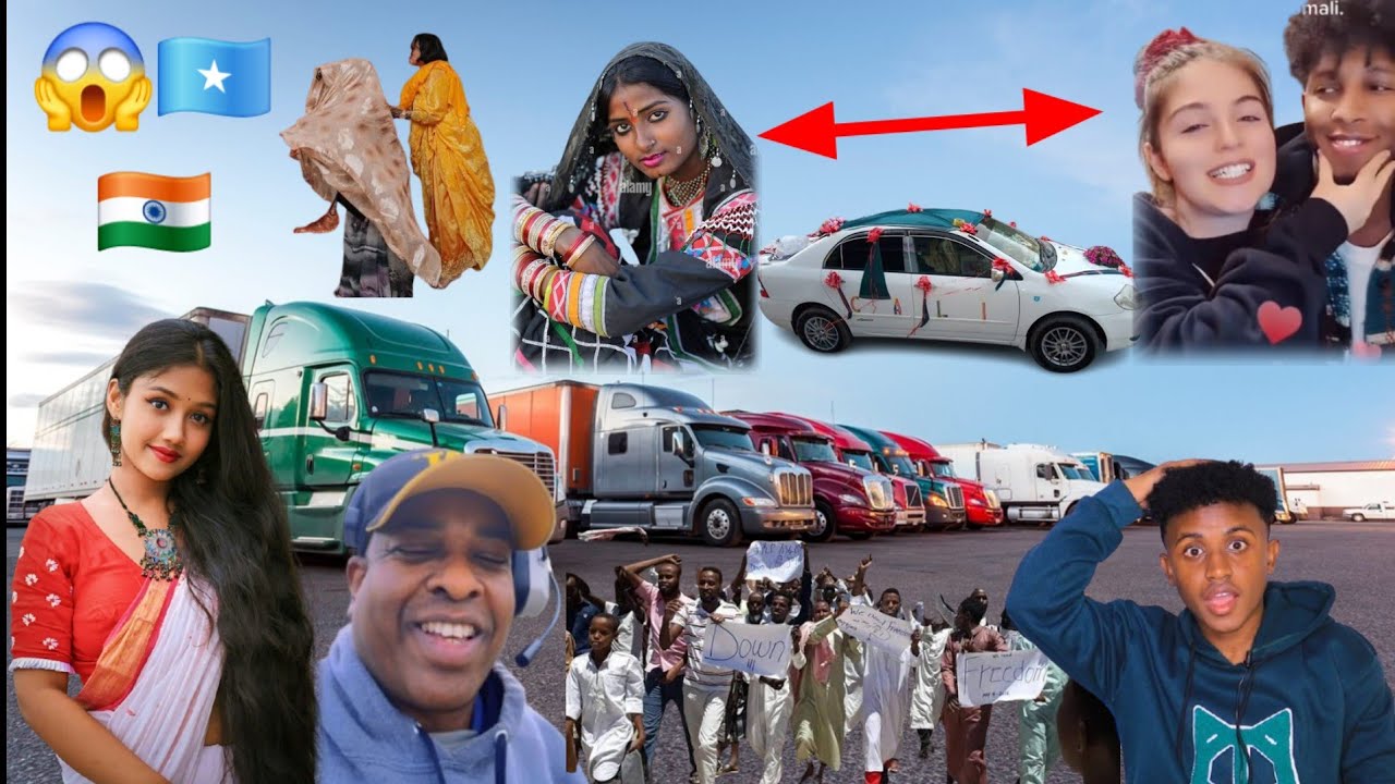 DEG DEG TRUCK LEYDII SOMALIDA MAREYKANKA OO NAAGO HINDI AH GUURSADAY & DADKII OO KACAY
