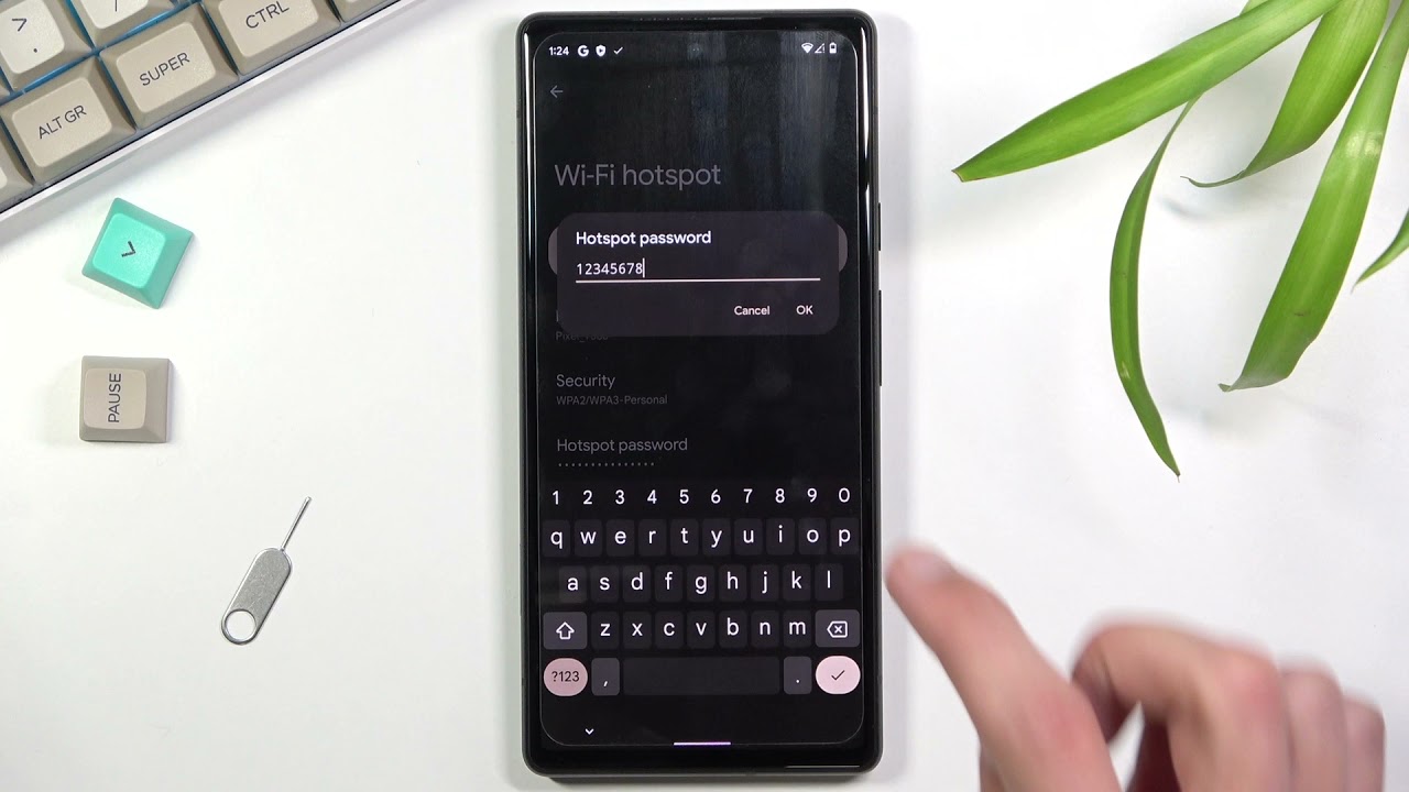 How to Activate Portable Hotspot in Google Pixel 6 Share Network