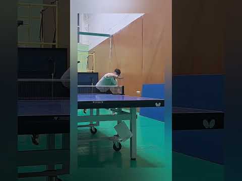 Видео: Редкий удар в игре на счёт #dna #stigatabletennis