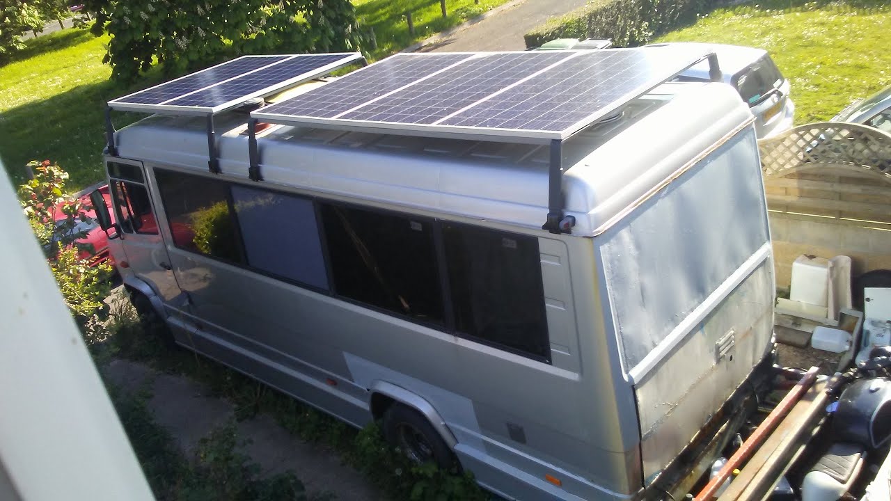 ShortBus Life - Solar electrical system - Mercedes 814d Vario minibus ...