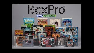 Protect Video Games, DVDs, VHS & more with BoxPro Box Protectors