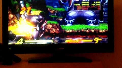 UMVC3 Sentinel big damage combo