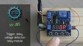 XY-J05 Trigger, delay, voltage detection module