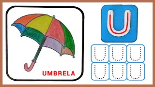 Tracing | Tracing Letter U | Tracing Letters For Kids | Practice Writing Letter U screenshot 4