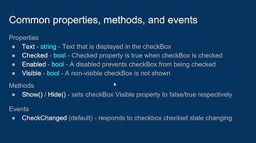 C# Windows Form Control: CheckBox