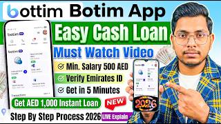 Botim Easy Cash Loan Apply Online 2026 | Get AED 1,000 Instant Loan in UAE | Full Process 2026 screenshot 3