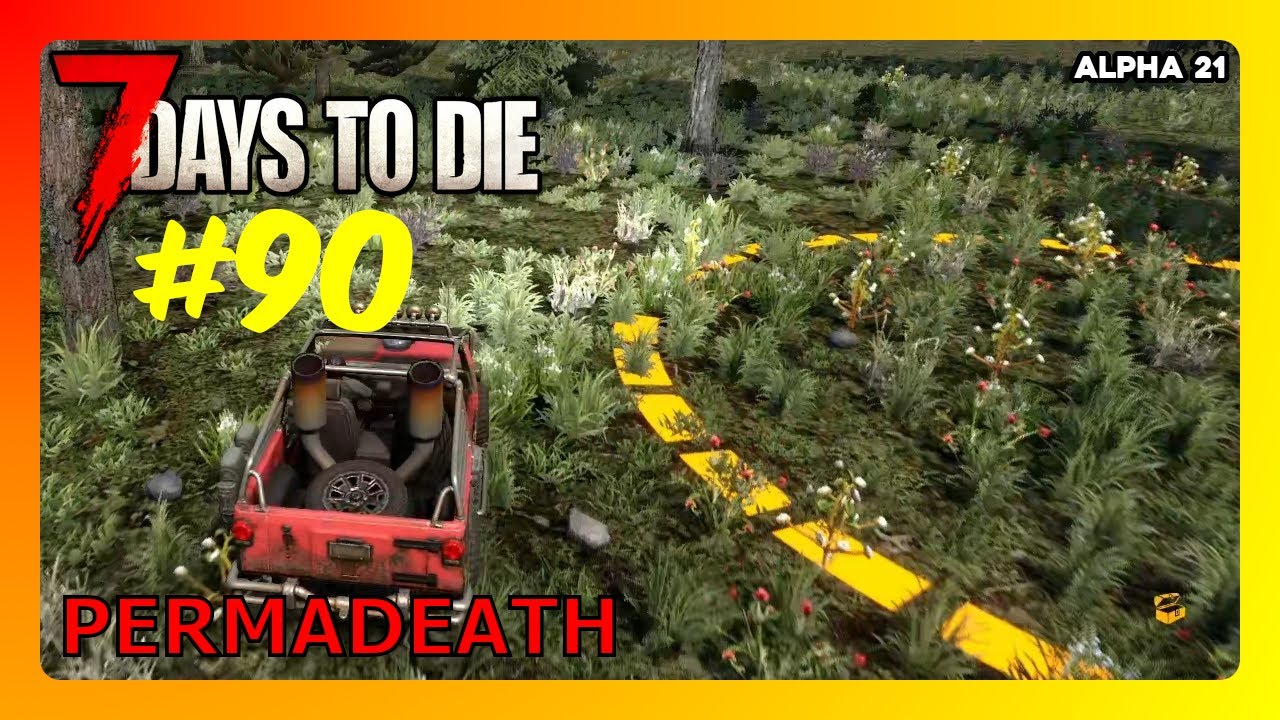 7DTD ALPHA 21 #90 | MAPAS DEL TESORO | PERMADEATH 7 Days to Die ...