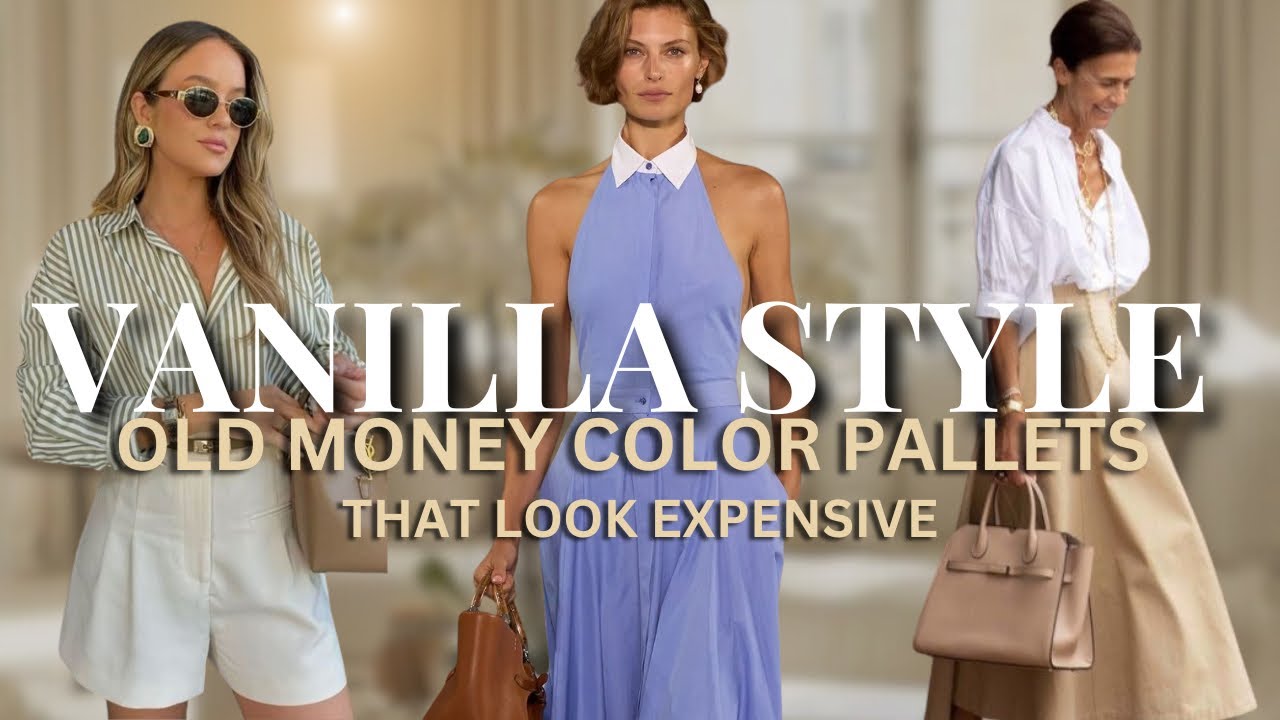 Old Money Color Palettes That Always Look Expensive | Vanilla Style