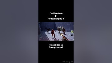 Create your own game like Cod Zombies in Unreal Engine 5! #gamedevelopment #cod #unrealengine