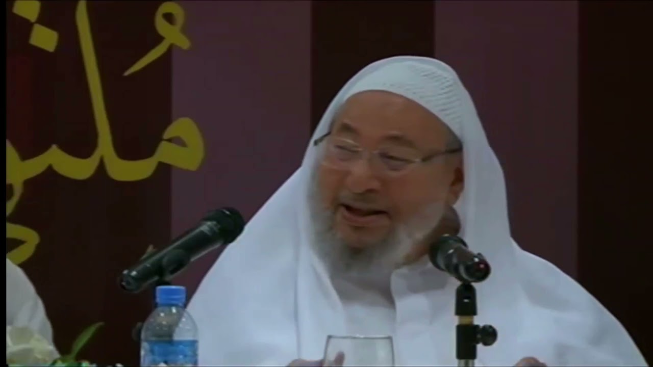 الشيخ يوسف القرضاوي يحكي عن معاناة طريفة حدثت له في اول زيارته للأردن