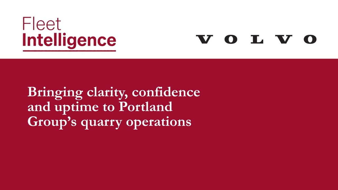 Volvo CE supports Portland Group's quarry operations in South Africa