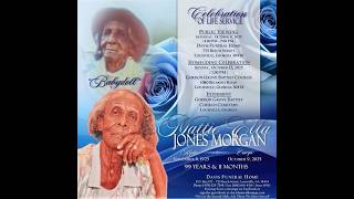 Mrs. Mattie Ella Jones "Babydoll" Morgan Homegoing Tribute Video