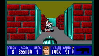 Wolfenstein 3D - I Am Death Incarnate Walkthrough - A Dark Secret (E4F8)