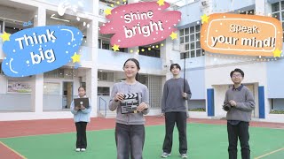 Think Big, Shine Bright, Speak Your Mind!