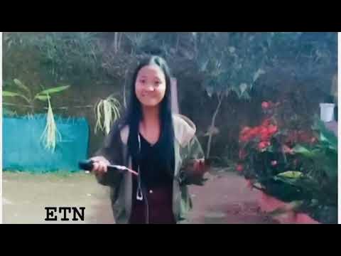 Arunachali Girl Lihngun Wangsa with beautiful voice singing Pyar Ke Liye by Alka Yagnik